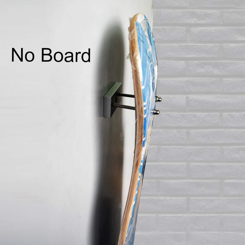 YYST Skateboard Floating Deck Display Skateboard Floating Wall Mount Long Board Wall Hanger- Patent Pending - Type A - Image 5